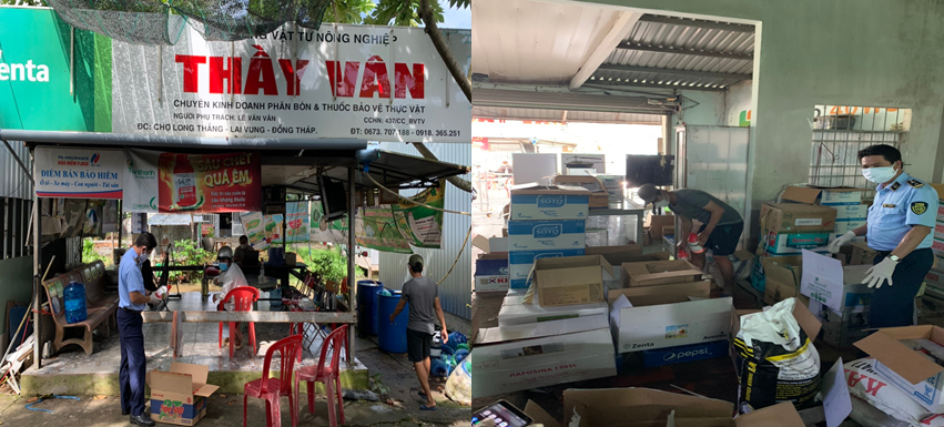 Đồng Tháp Xử phạt cửa hàng vật tư nông nghiệp bán cao hơn giá niêm yết