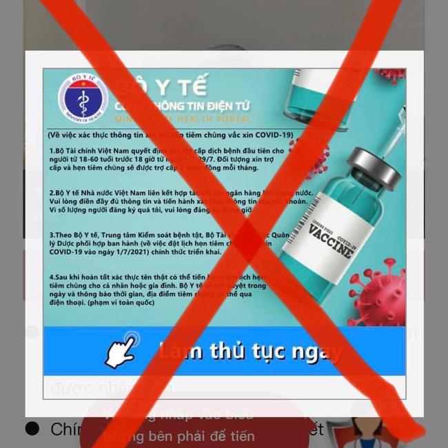 Cảnh báo website giả mạo Bộ Y tế để lừa đảo trợ cấp Covid-19