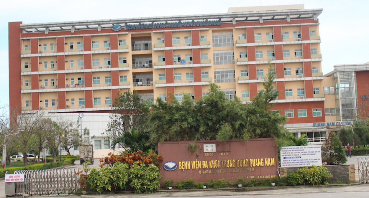 Phong tỏa tạm thời Bệnh viện Đa khoa Trung ương Quảng Nam