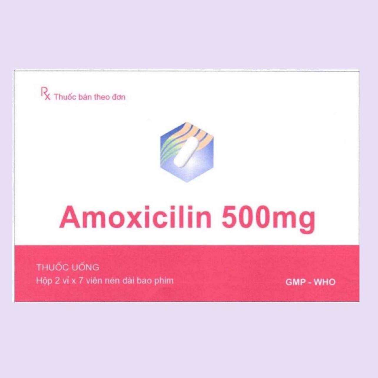 Thu hồi thuốc viên nang cứng Amoxicilin 500mg không đạt tiêu chuẩn chất lượng