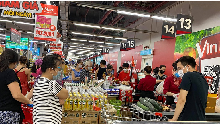2 nhân viên siêu thị Vinmart dương tính Covid-19