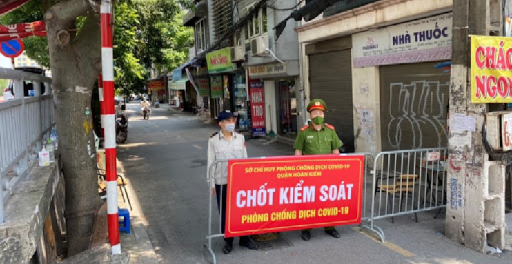 Khẩn Hà Nội tìm người đến phố Thanh Hà - Nguyễn Thiện Thuật do liên quan đến ca mắc COVID-19