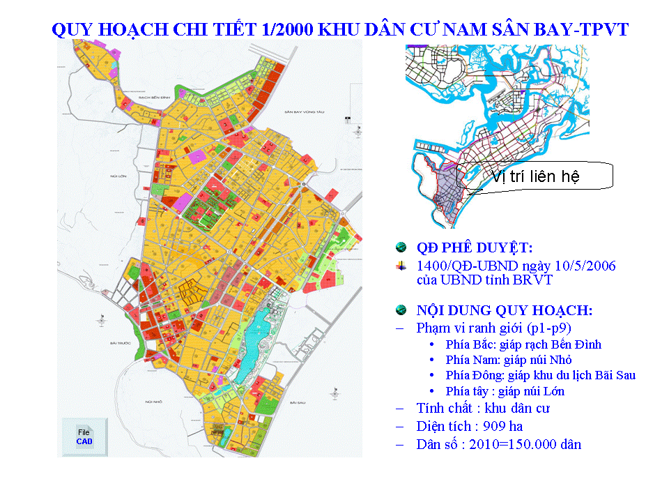 Bà Rịa - Vũng Tàu chuẩn bị đấu giá khu đất thuộc dự án KDC Nam sân bay để xây Thành phố giáo dục quốc tế