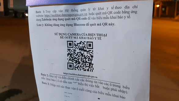 TP.HCM Triển khai kiểm soát phương tiện qua chốt bằng mã QR di biến động cư dân”