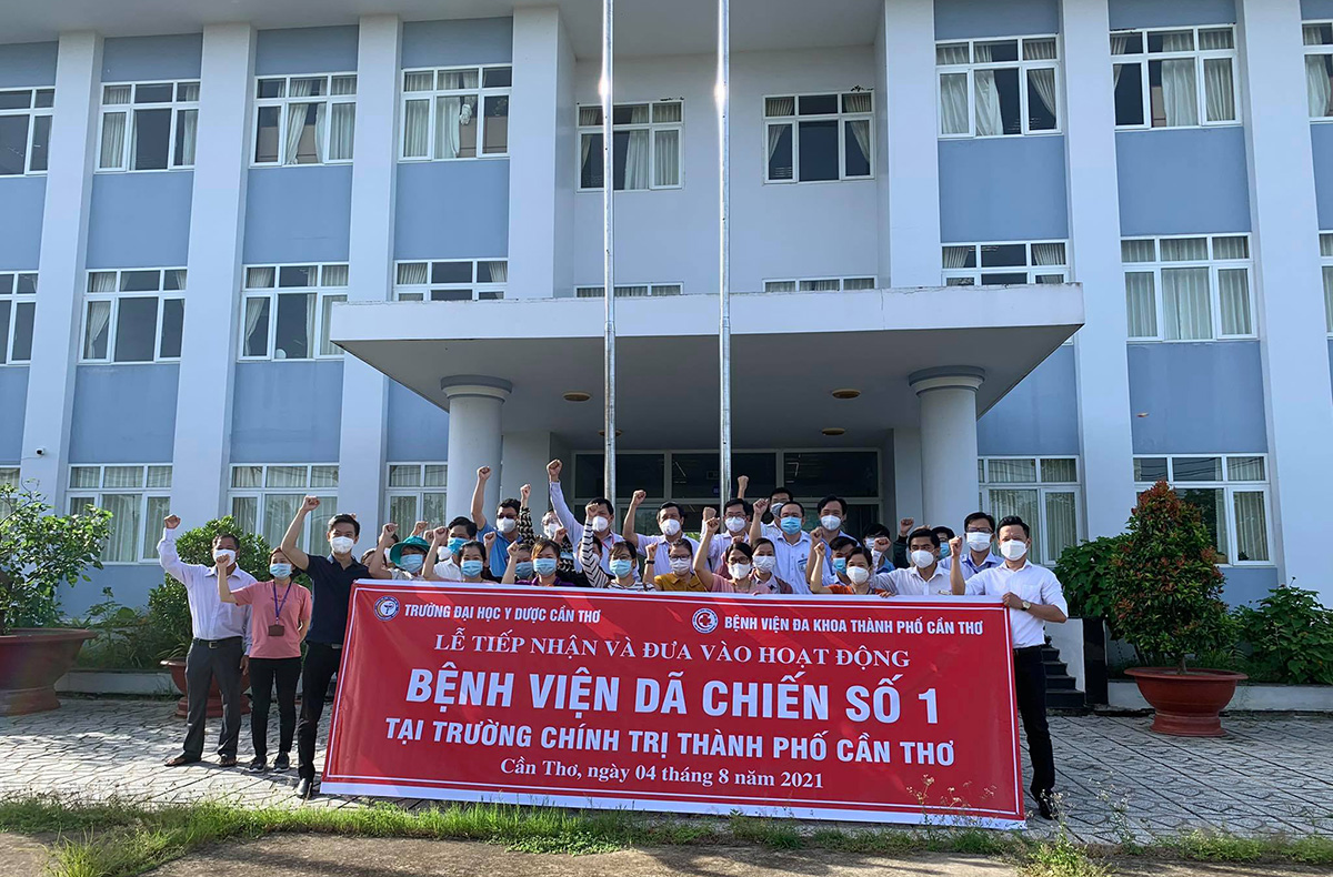 Cần Thơ thành lập thêm Bệnh viện Dã chiến số 6 quy mô 800 giường