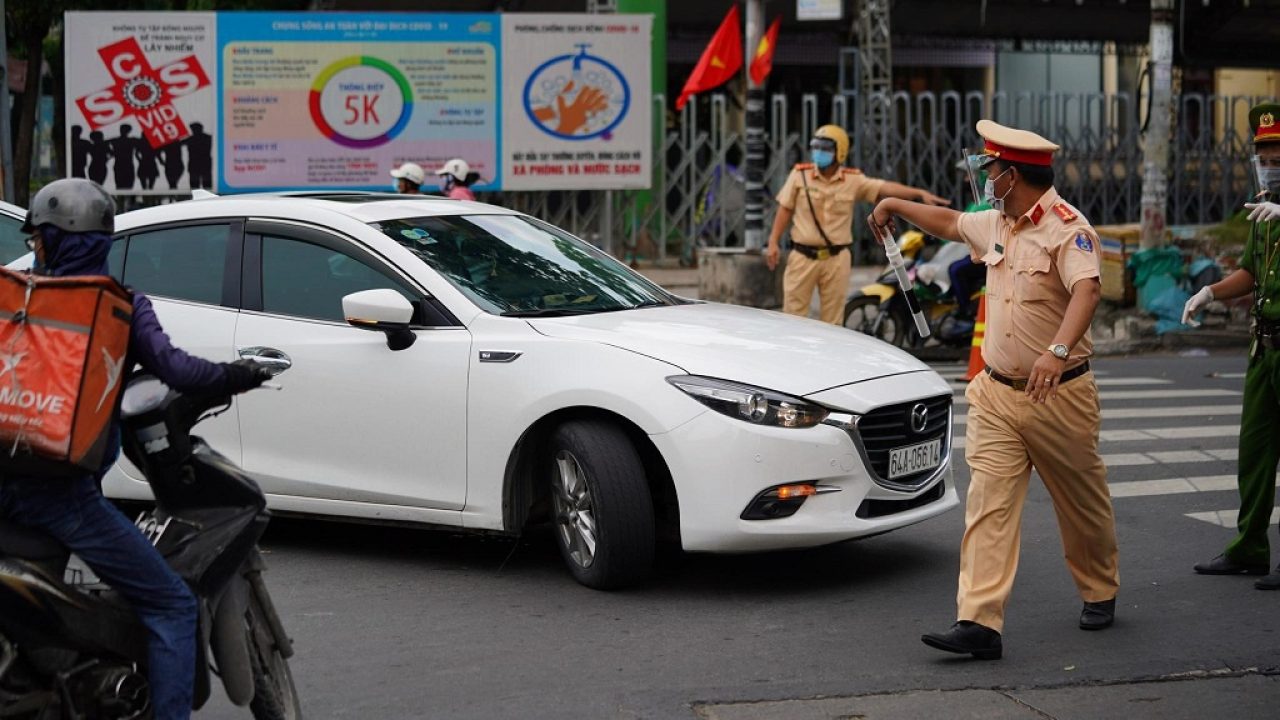 Bộ Công an chưa xử phạt xe hết hạn đăng kiểm tại các địa phương giãn cách xã hội theo Chỉ thị 16