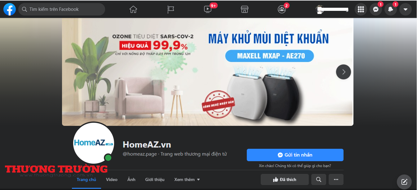 HomeAZ quảng cáo “máy lọc không khí” diệt được 99% virus Corona, ai kiểm chứng
