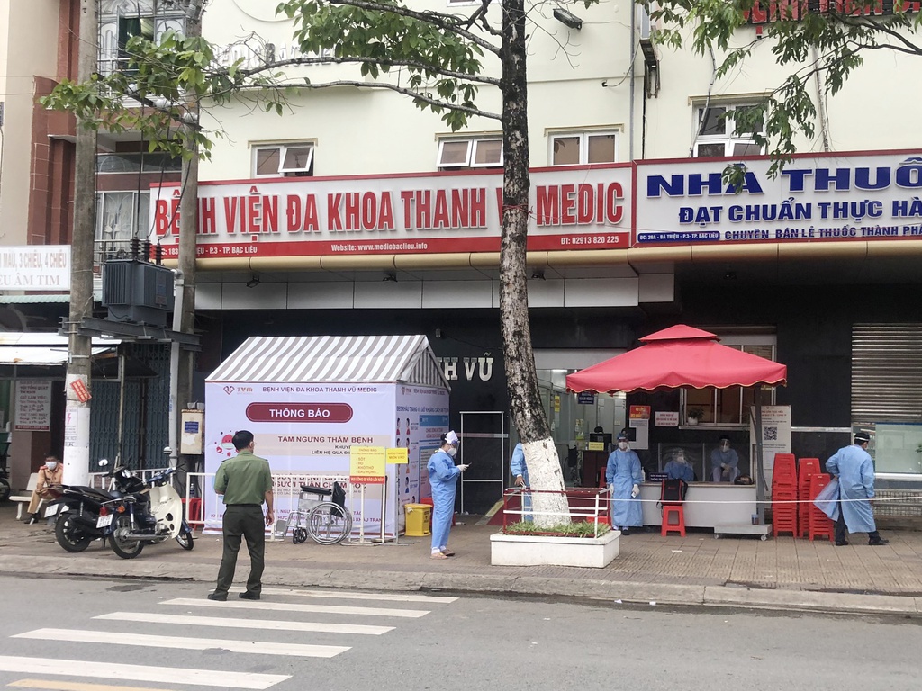 Phát hiện nhiều F0, TP Bạc Liêu phong tỏa khẩn