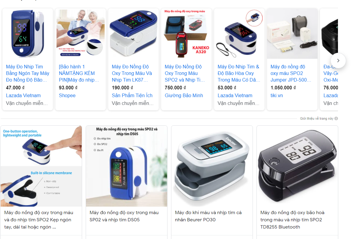 Cần thận trọng khi mua máy thở và máy đo nồng độ oxy SpO2 trên mạng