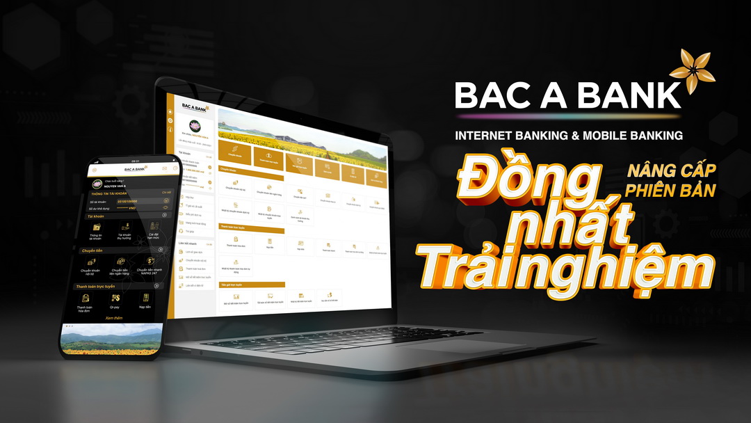 BAC A BANK chính thức ra mắt Internet Banking  Mobile Banking phiên bản mới 