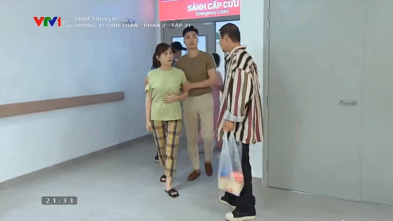 Hương vị tình thân Tập 21 phần 2 Nam bị cướp tấn công, nhờ Long nên thoát nạn trong gang tấc