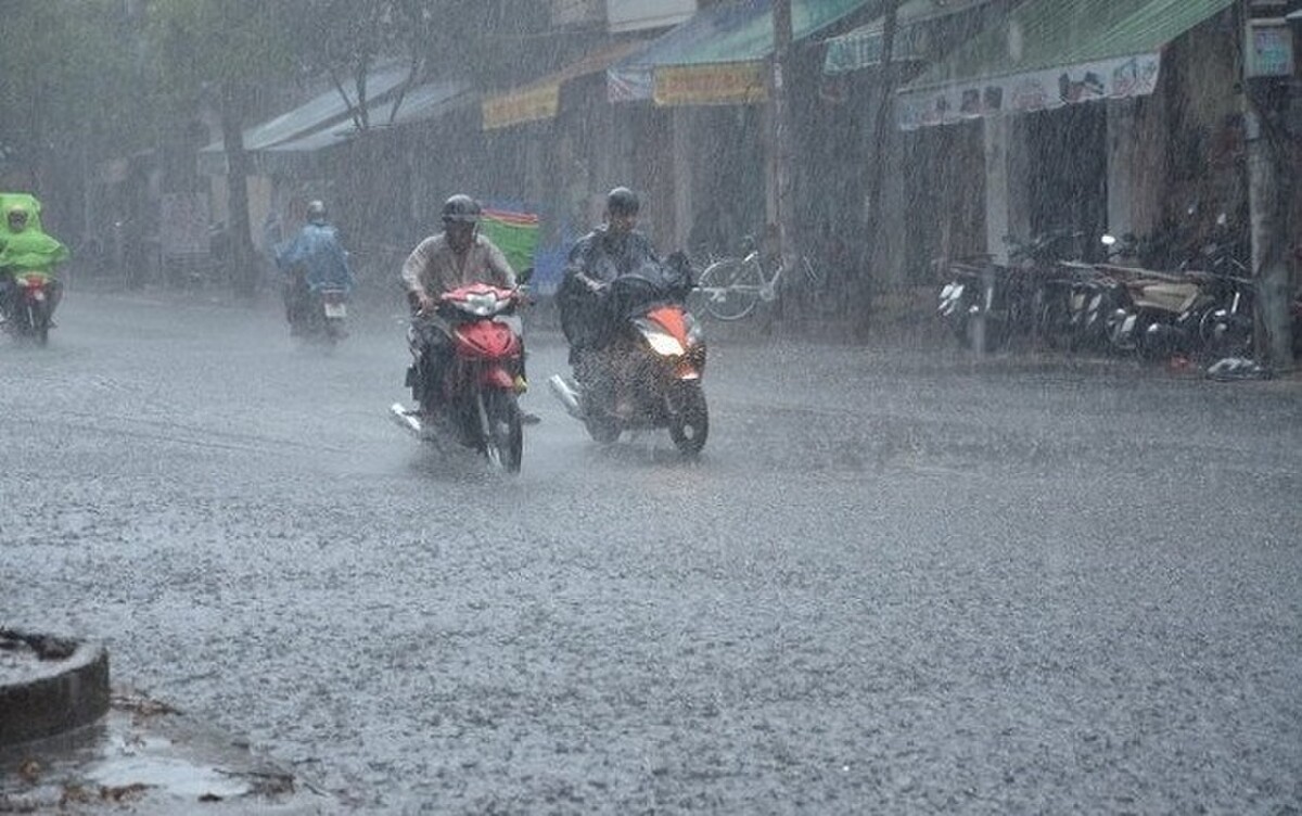 Dự báo thời tiết ngày 278 Nhiều địa phương tiếp tục mưa giông