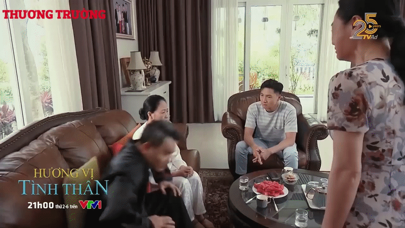 Hương vị tình thân Cái tát thô bạo của ông Khang dành cho bà Xuân gây tranh cãi