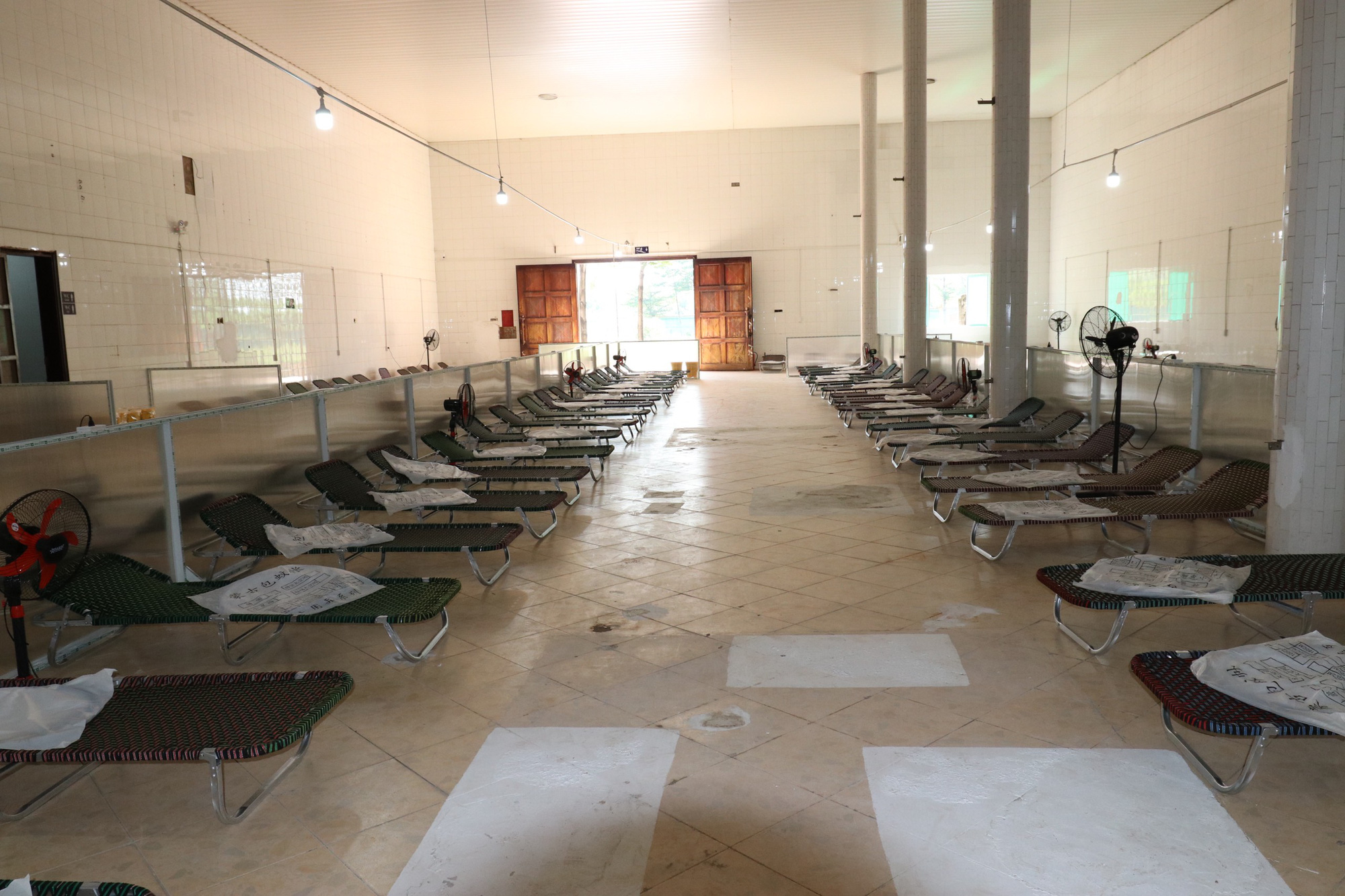 Bình Dương đưa vào hoạt động khu điều trị COVID-19 GSI Bến Cát 