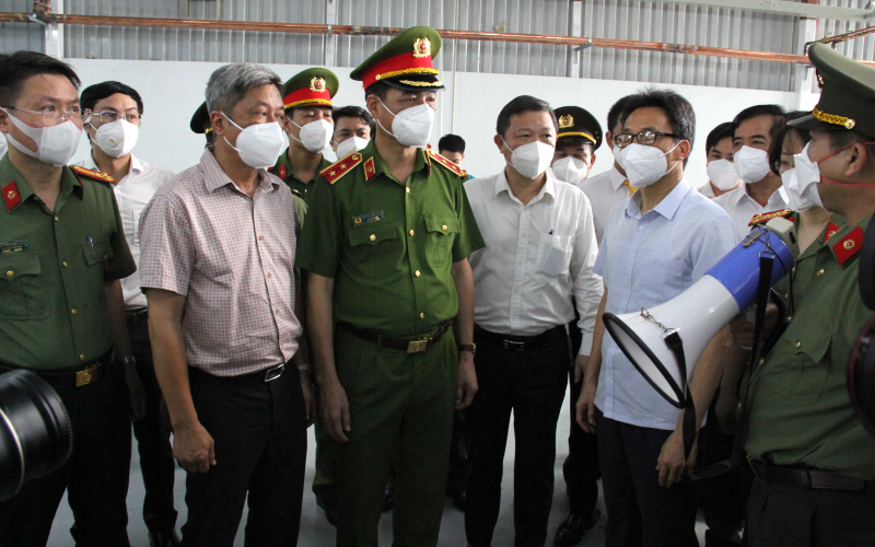 Bệnh viện dã chiến Phước Lộc điều trị bệnh nhân Covid-19 Thêm niềm hy vọng, thêm niềm tin sẽ có rất nhiều cuộc sống được giữ lại