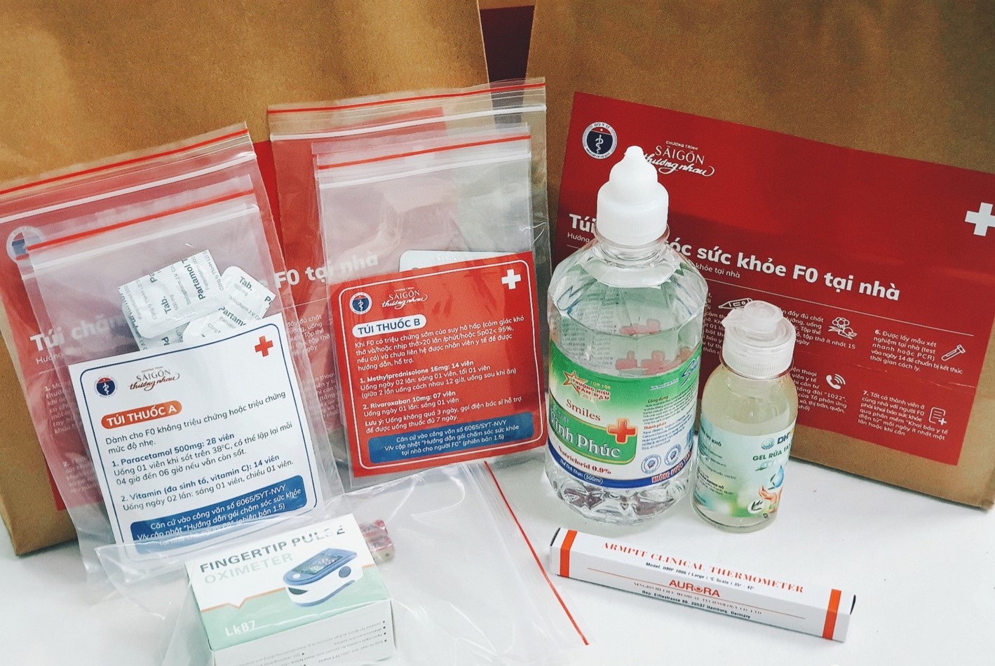 TP HCM đề xuất mua thêm 200.000 túi thuốc điều trị F0 tại nhà