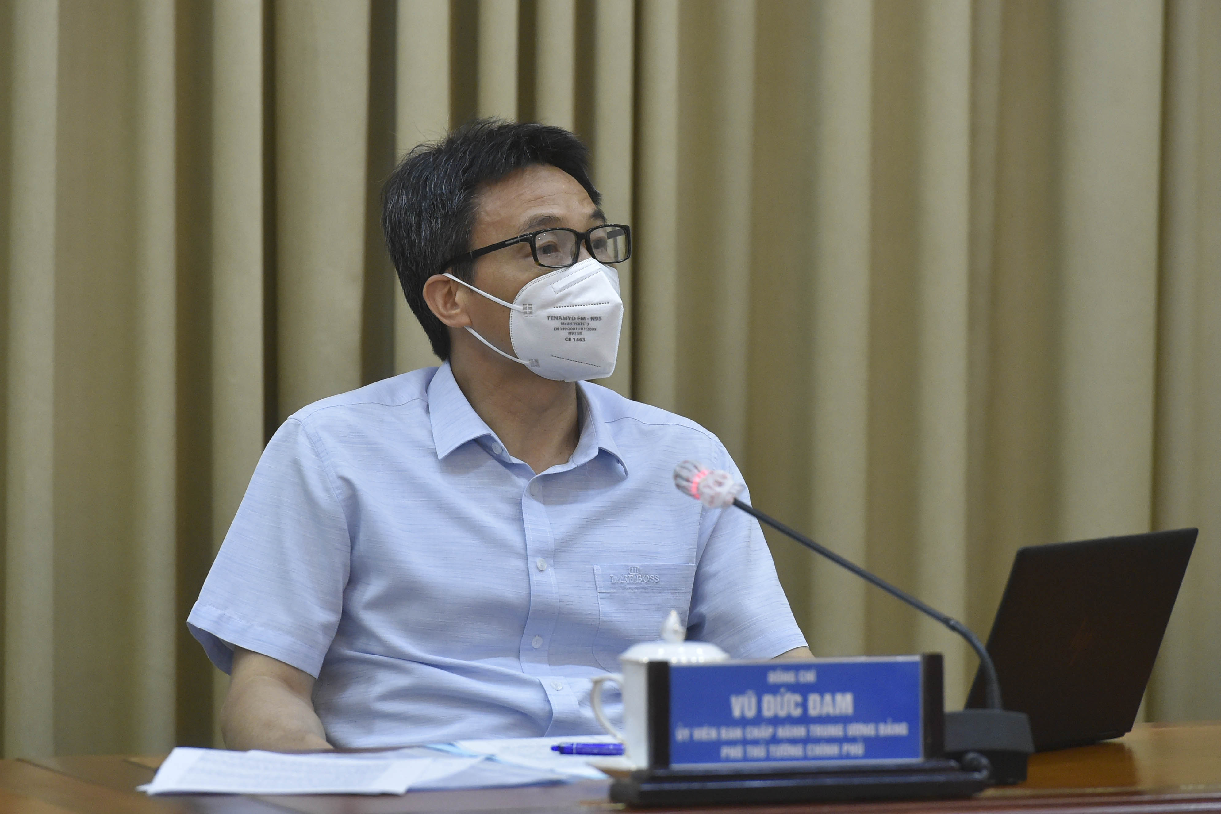 Phó Thủ tướng Vũ Đức Đam Phải giữ an toàn cho chuỗi cung ứng ở TP HCM