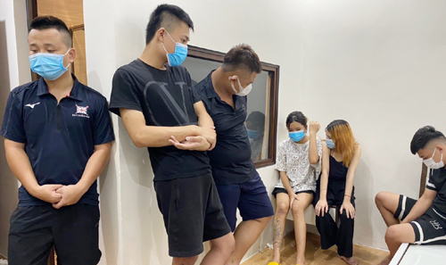 Thanh Hóa Tạm giữ hình sự 4 đối tượng về hành vi tổ chức sử dụng trái phép chất ma túy tại vùng tâm dịch