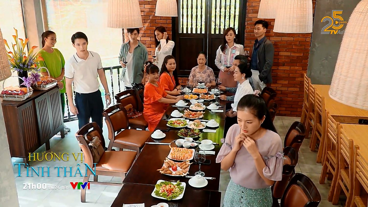 Preview Hương vị tình thân tập 28 phần 2 Dũng mathiu chạm mặt Diệp lá xanh tại buổi gặp gỡ của hai nhà thông gia