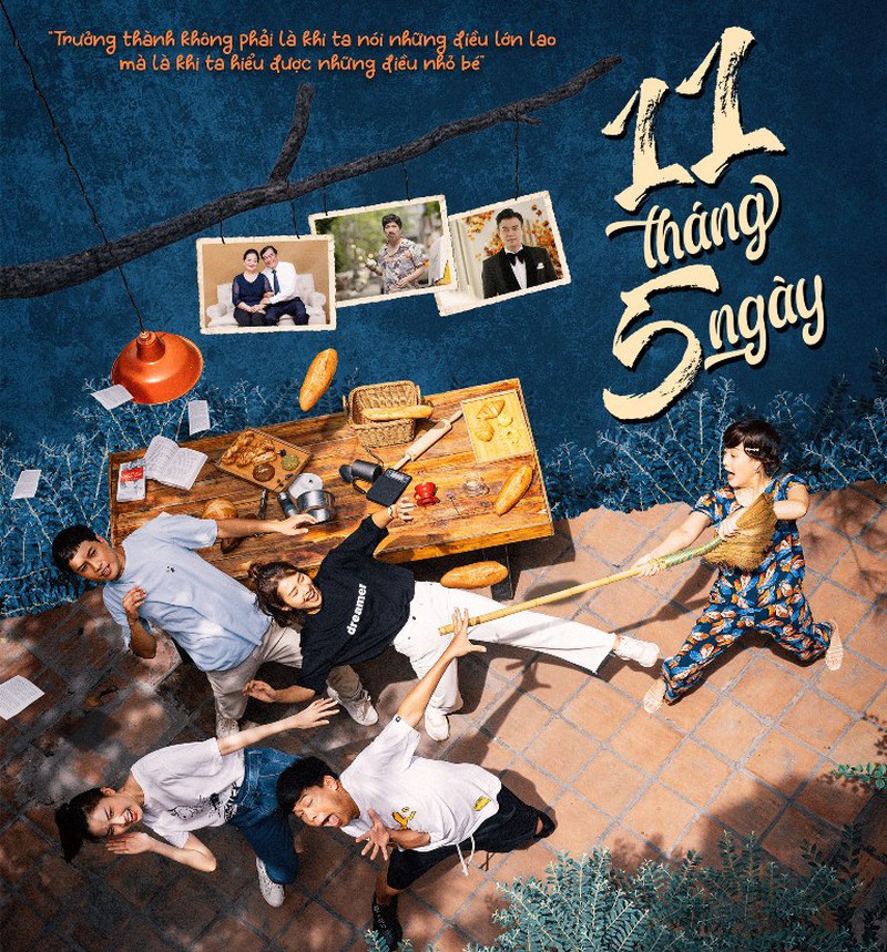 11 tháng 5 ngày Bộ phim mang đậm những gam màu đáng nhớ của tuổi trẻ