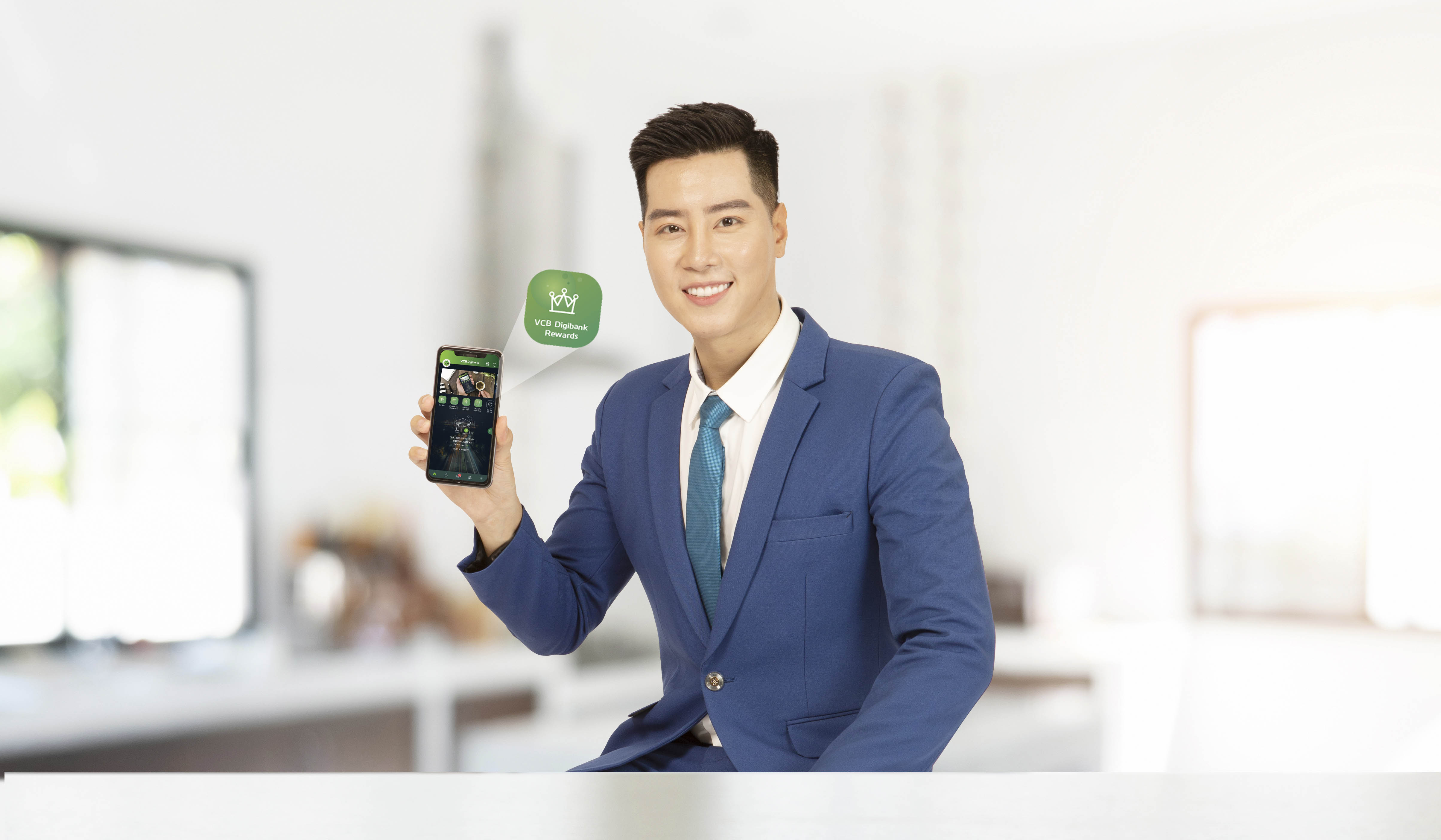 Vietcombank ra mắt Chương trình Khách hàng thân thiết VCB Rewards