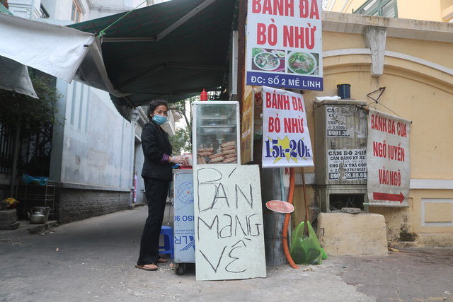 Hải Phòng Các dịch vụ ăn uống trên các hè phố được bán hàng phục vụ tại chỗ từ 5h00 đến 9h00 sáng hàng ngày