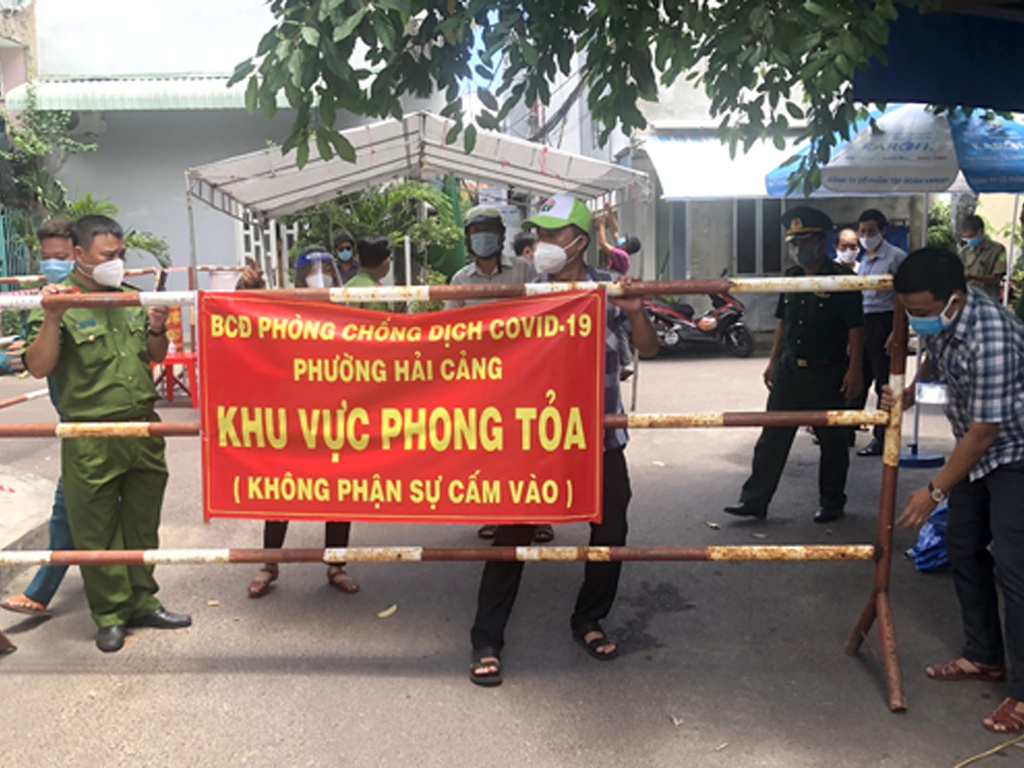 Ghi nhận nhiều ca mắc mới, Bình Định phong tỏa 5 phường ở TP Quy Nhơn