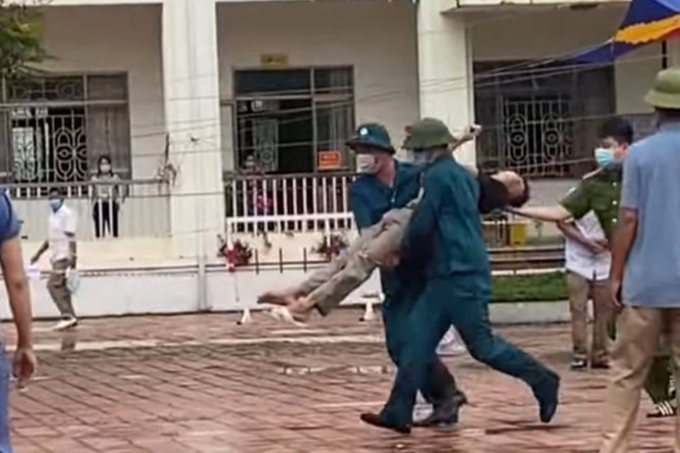 Thông tin về hình ảnh cấp cứu khi tiêm vaccine phòng COVID-19 ở thành phố Uông Bí (Quảng Ninh) là sai sự thật