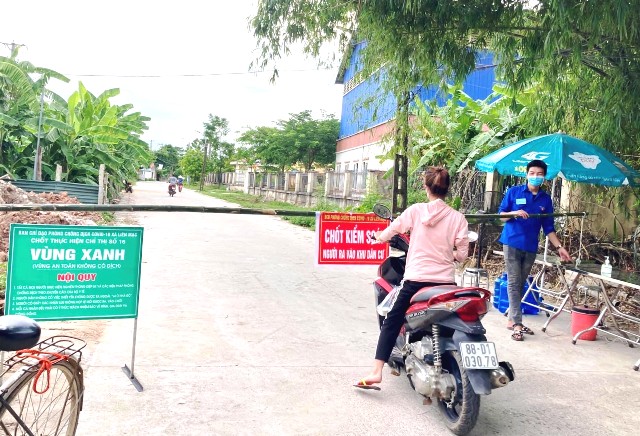 Mê Linh-Hà Nội Dừng hoạt động các Chốt kiểm dịch Covid-19 tại các tuyến đường kết nối các xã, thị trấn trên địa bàn