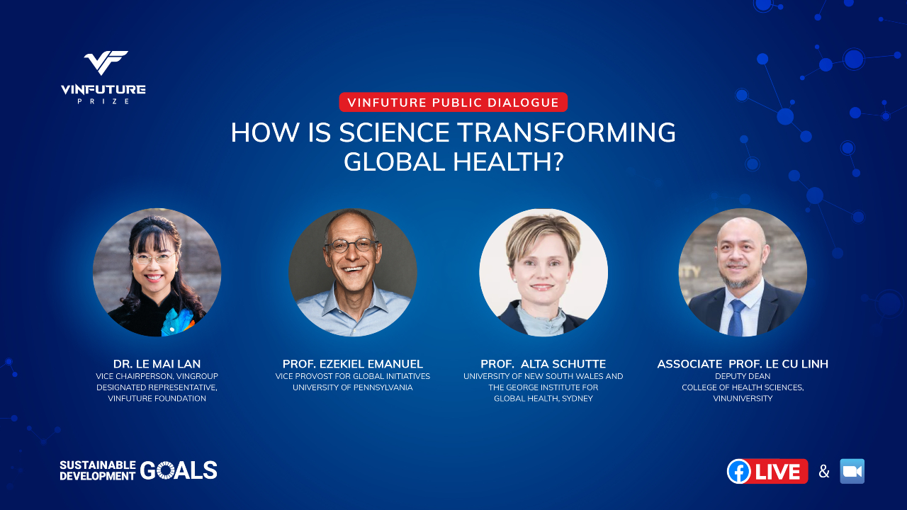 Đối thoại Khoa học VinFuture Cựu cố vấn của Tổng thống Mỹ chia sẻ bí kíp phản ứng nhanh với COVID-19 của Anh, Mỹ, Israel