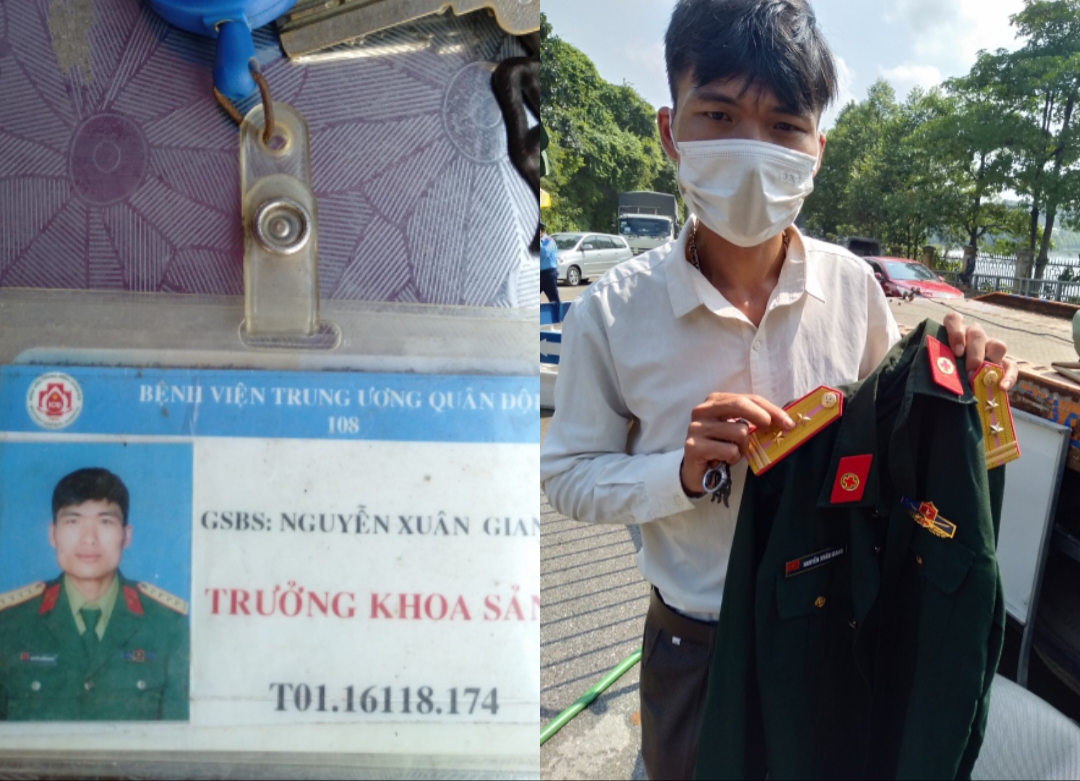 Giả Trưởng khoa Sản của Bệnh viện 108 để thông chốt kiểm soát