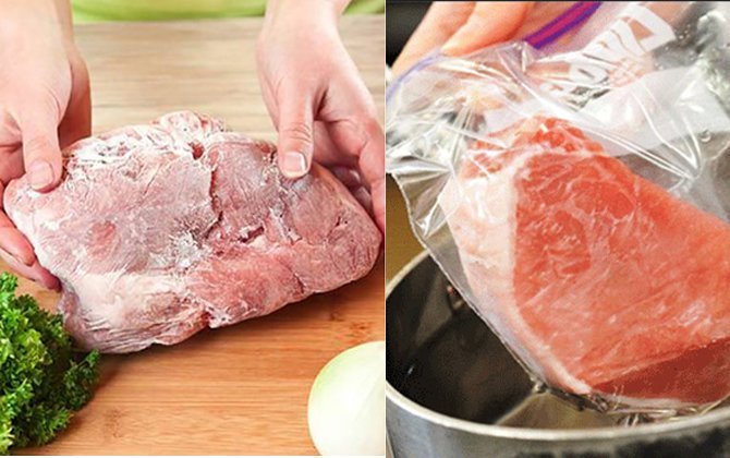 Cách rã đông và những lưu ý khi rã đông thực phẩm không phải ai cũng biết