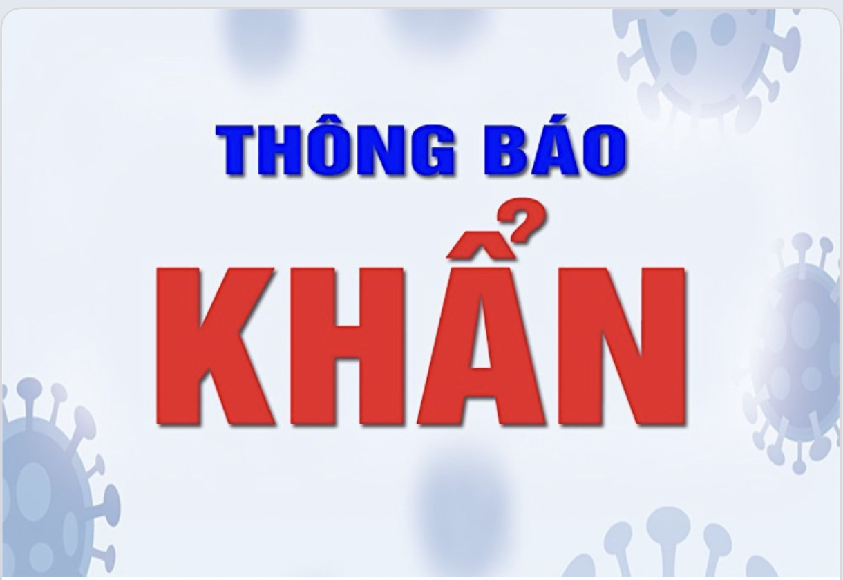 Thông báo khẩn tìm người liên quan ca nhiễm Covid-19 tại Bệnh viện Việt Đức