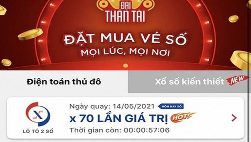 Bộ Tài chính sẽ xử lý doanh nghiệp cung cấp dịch vụ Đặt 1 ăn 70 theo kết quả xổ số miền Bắc