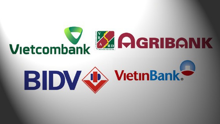 Agribank VietinBank Vietcombank BIDV Cuộc đua tăng vốn tiến độ ra sao