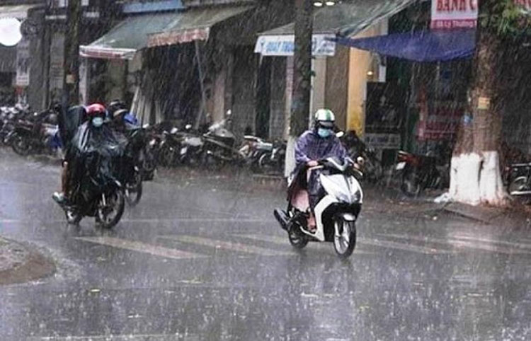 Dự báo thời tiết ngày mai 1210 Đón không khí lạnh, Bắc Bộ và Bắc Trung Bộ tiếp tục mưa dông