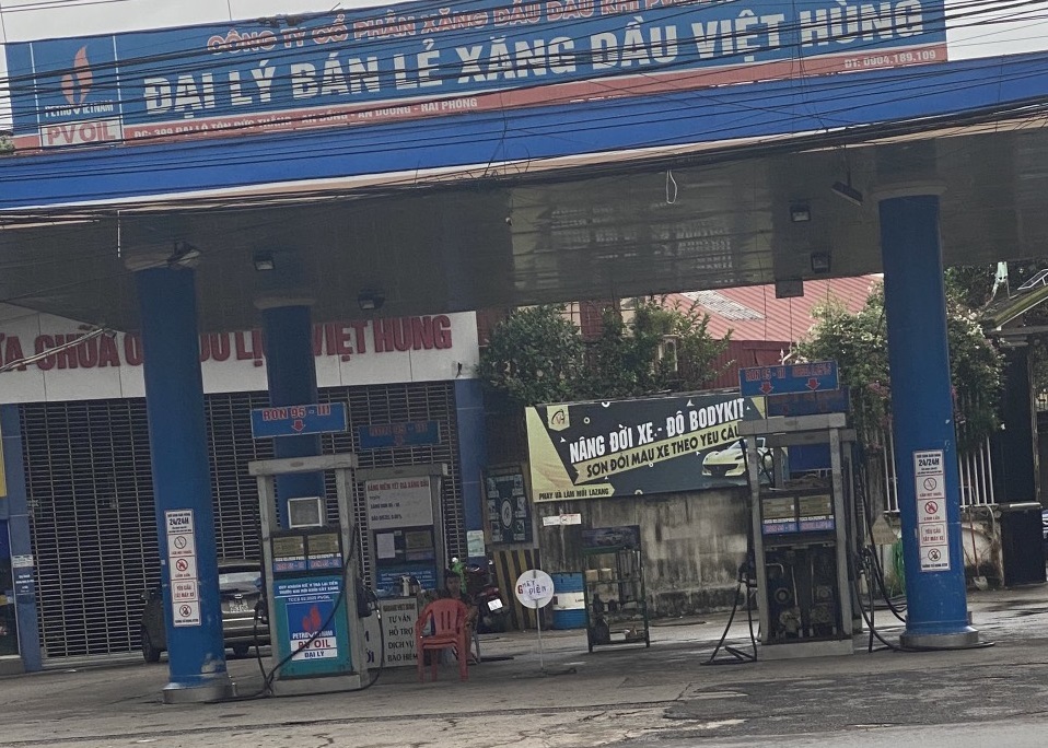 Hải Phòng Xử phạt vi phạm hành chính đối với cây xăng ngừng bán hàng mà không thông báo