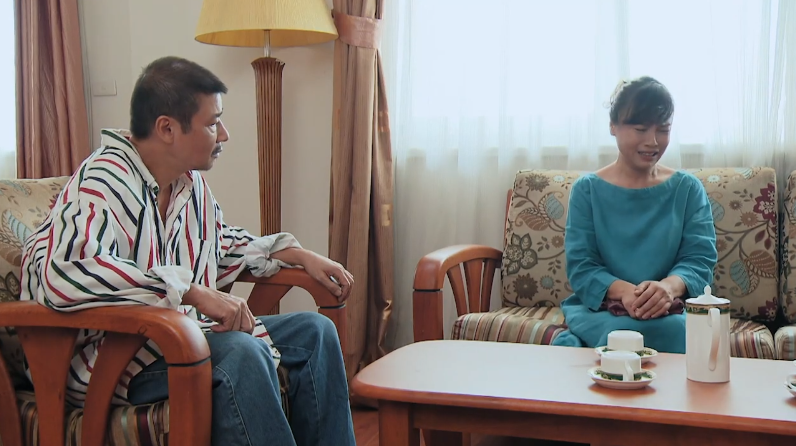 Preview Hương vị tình thân tập 55 phần 2 Bà Bích muốn ông Sinh đối mặt với rắc rối, Thy dần tìm ra sự thật về lão Tấn