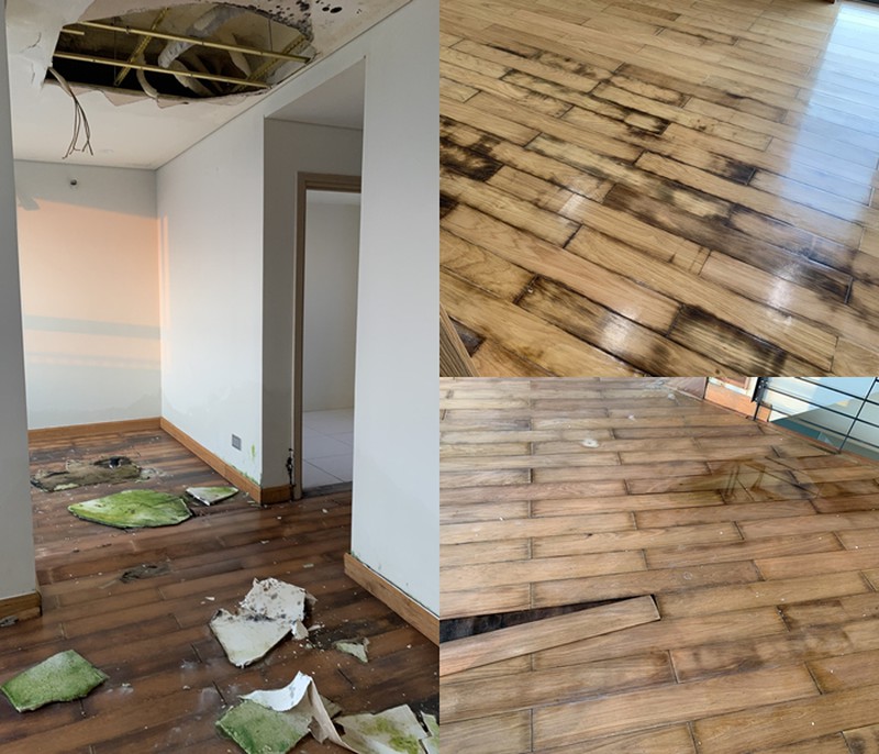 Biệt thự liên tiếp ngấm nước, thủng trần, KĐT The Manor Central Park của Bitexco không đảm bảo chất lượng