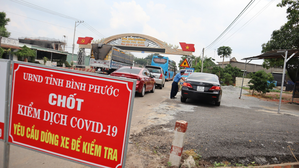 Bình Phước Từ 0h ngày 1710, không cách ly đối với người trở về từ vùng dịch đã hoàn thành 2 mũi vắc xin