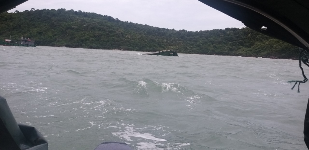 Quảng Ninh Chìm tàu chở dầu khiến 1 thuyền viên tử vong