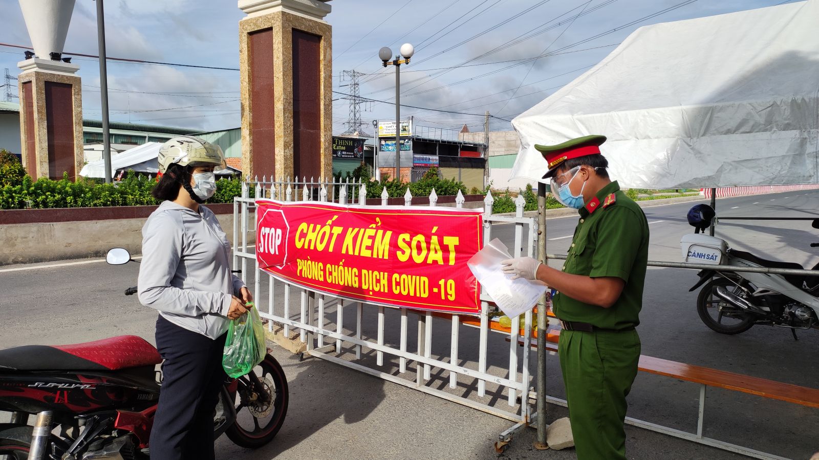 Long An dừng hoạt động các Trạm kiểm tra các quy định phòng, chống dịch Covid-19