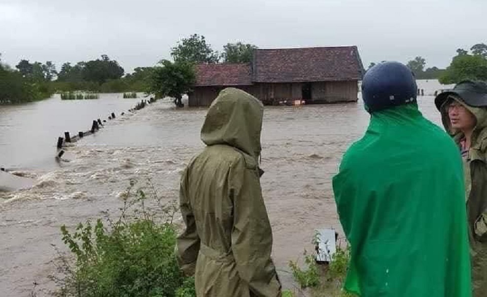 Nhiều địa phương ở Tây Nguyên bị thiệt hại do mưa lớn