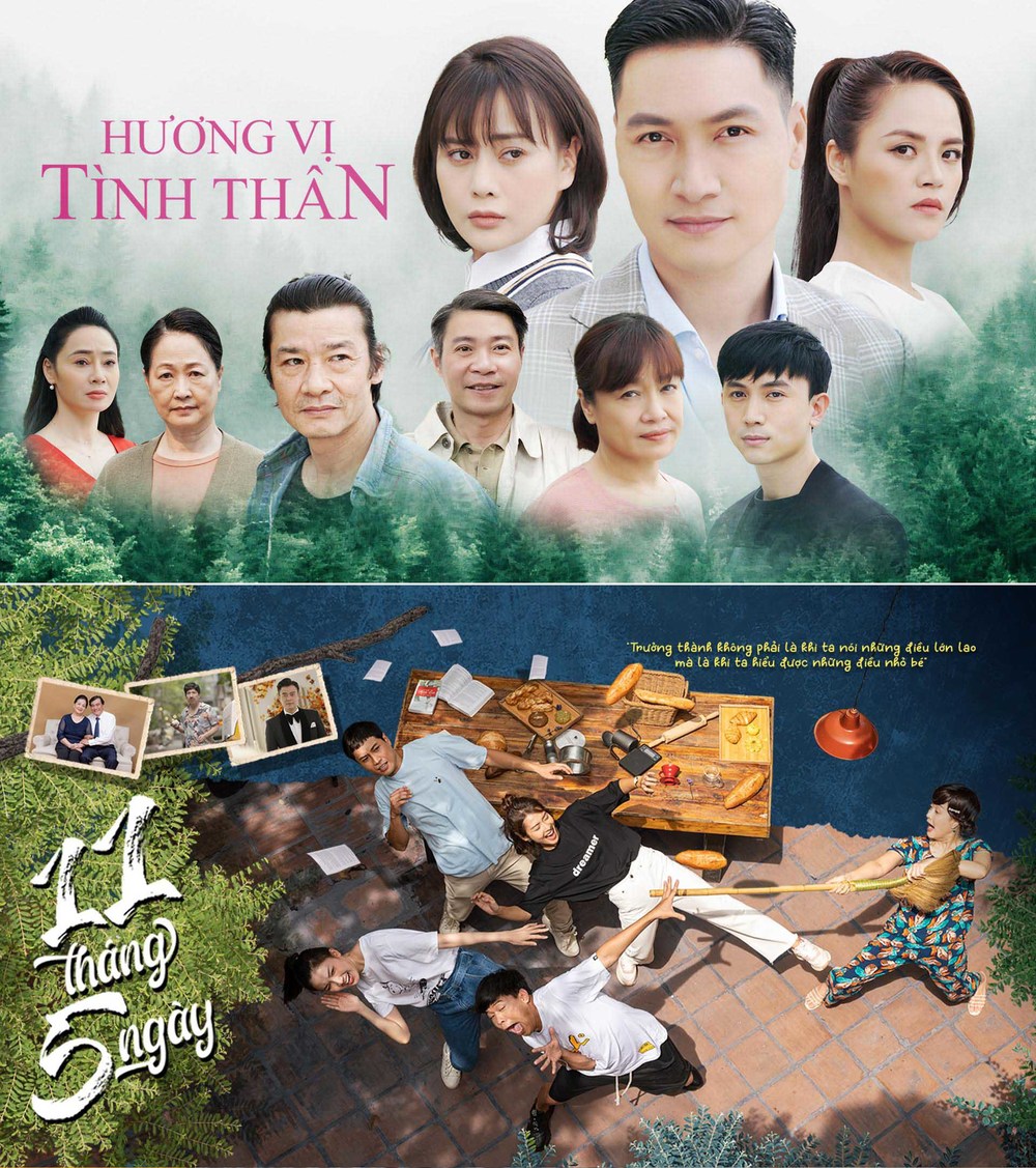 Tập cuối Hương vị tình thân và 11 tháng 5 ngày sẽ lên sóng cùng ngày