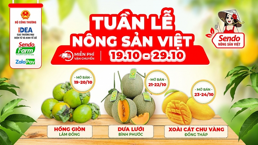 Nông sản vào mùa ở các địa phương có hướng tiêu thụ khả quan qua sàn thương mại điện tử