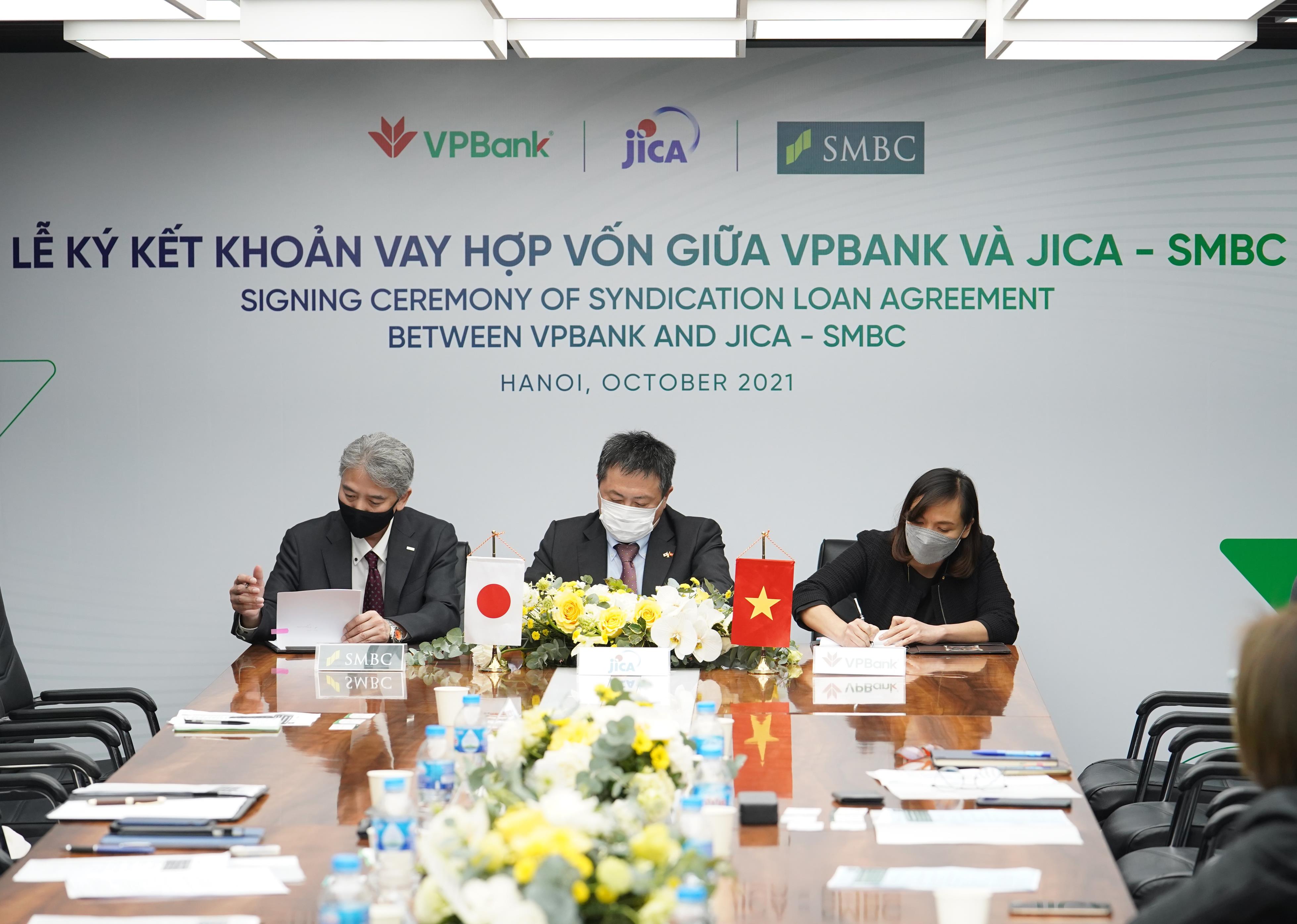 VPBank nhận gói vay hợp vốn 100 triệu USD từ JICA và SMBC 