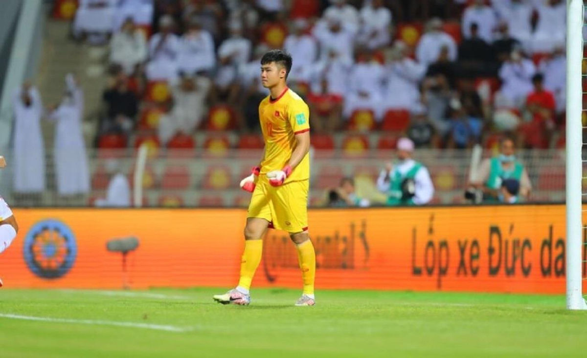 Thủ môn Văn Toản là gương mặt đáng xem ở vòng loại U23 châu Á 2022
