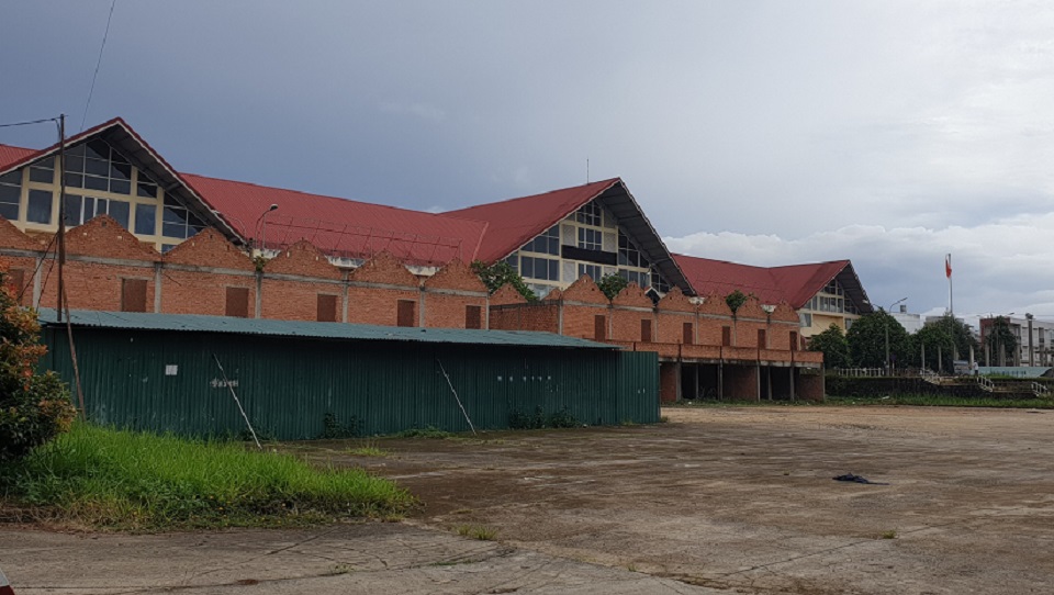 Xây dựng dãy ki ốt tại Chợ Bảo Lộc không đúng quy định, chủ đầu tư bị thu hồi giấy phép