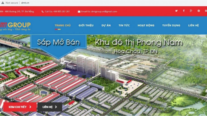 Đà Nẵng Lùm xùm Khu đô thị Phong Nam chưa giao đất đã khởi công