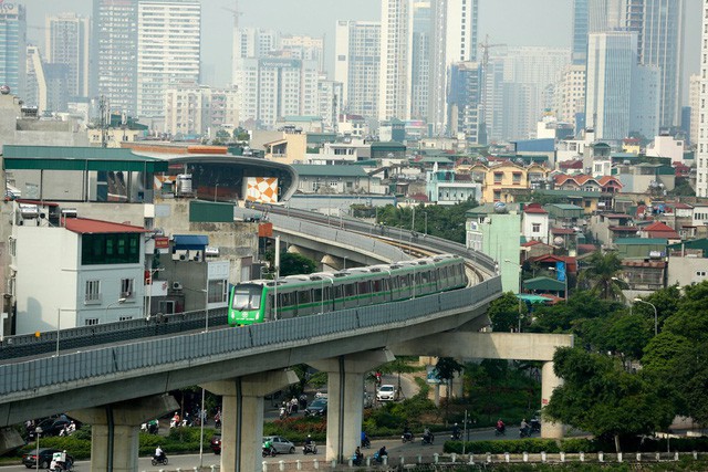 Dự án đường sắt Cát Linh - Hà Đông sắp vận hành